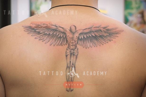 Идеи татуировок с ангелами