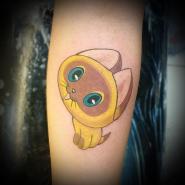 Татуировка котенок Гав