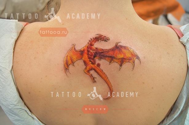 Татуировки с драконами