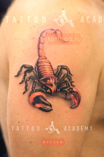 Значение татуировки Скорпион