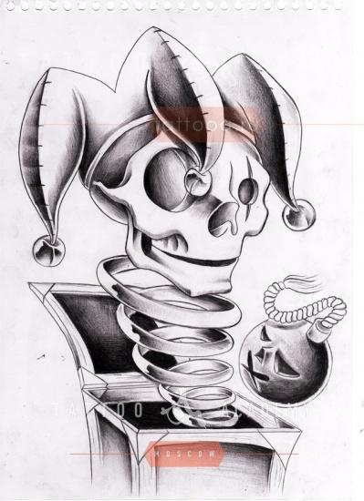 Татуировка череп