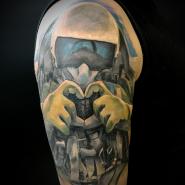 Тату пилот штурмовик