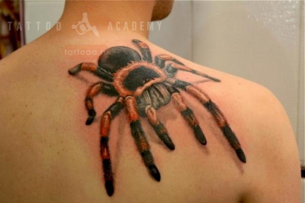 Набор переводных мейкап тату FACE TATTOOS Bloody Spider (halloween collection)