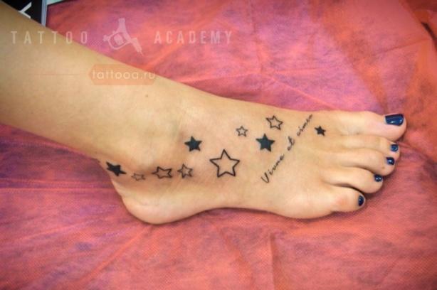 Тату (татуировки) Звезды: значение и эскизы для девушек и мужчин