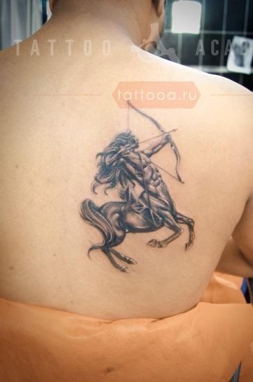 Татуировка знак стрелец: символика и идеи