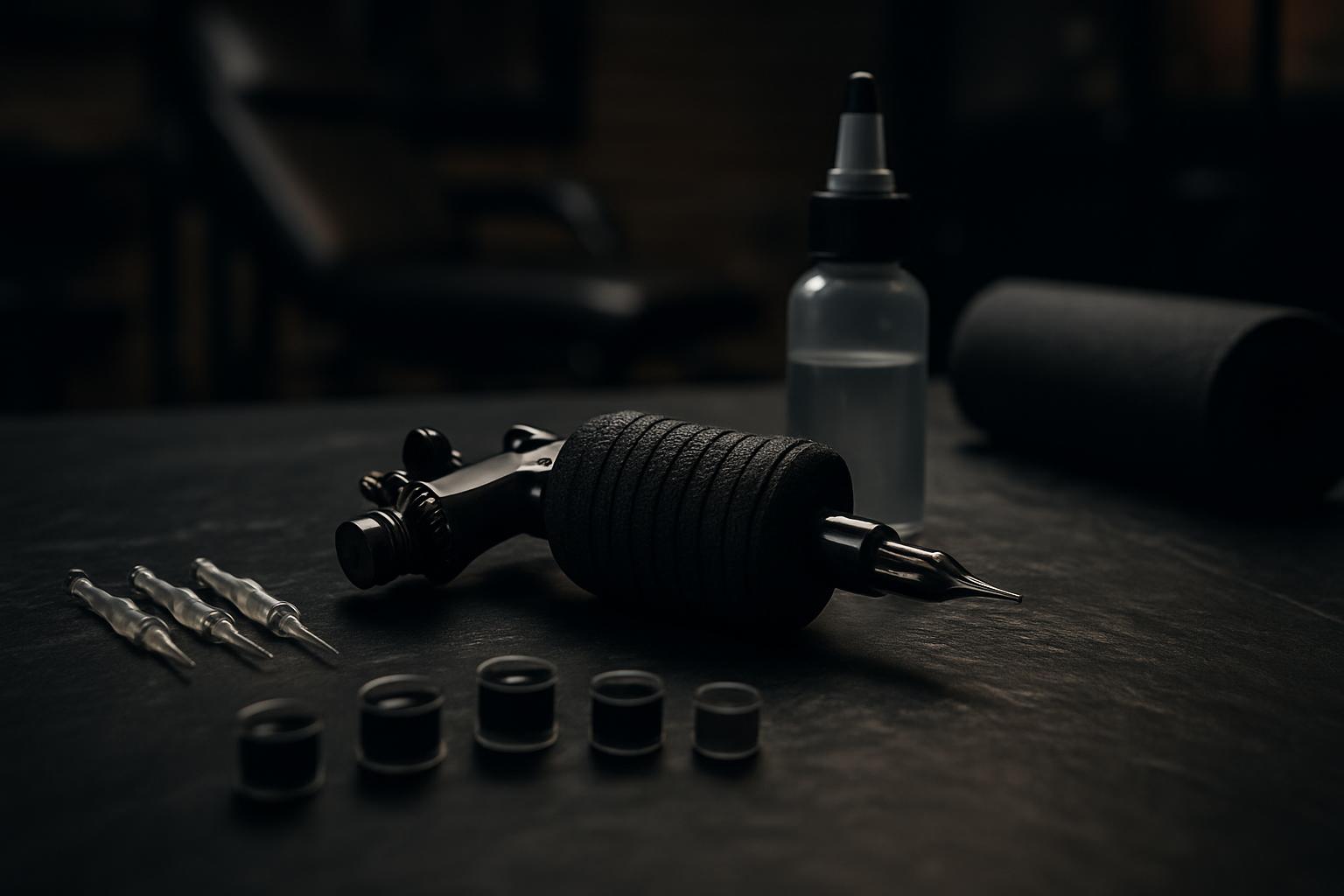 Процесс татуировки