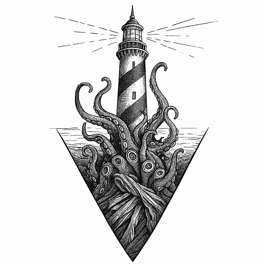 Маяк и осьминог