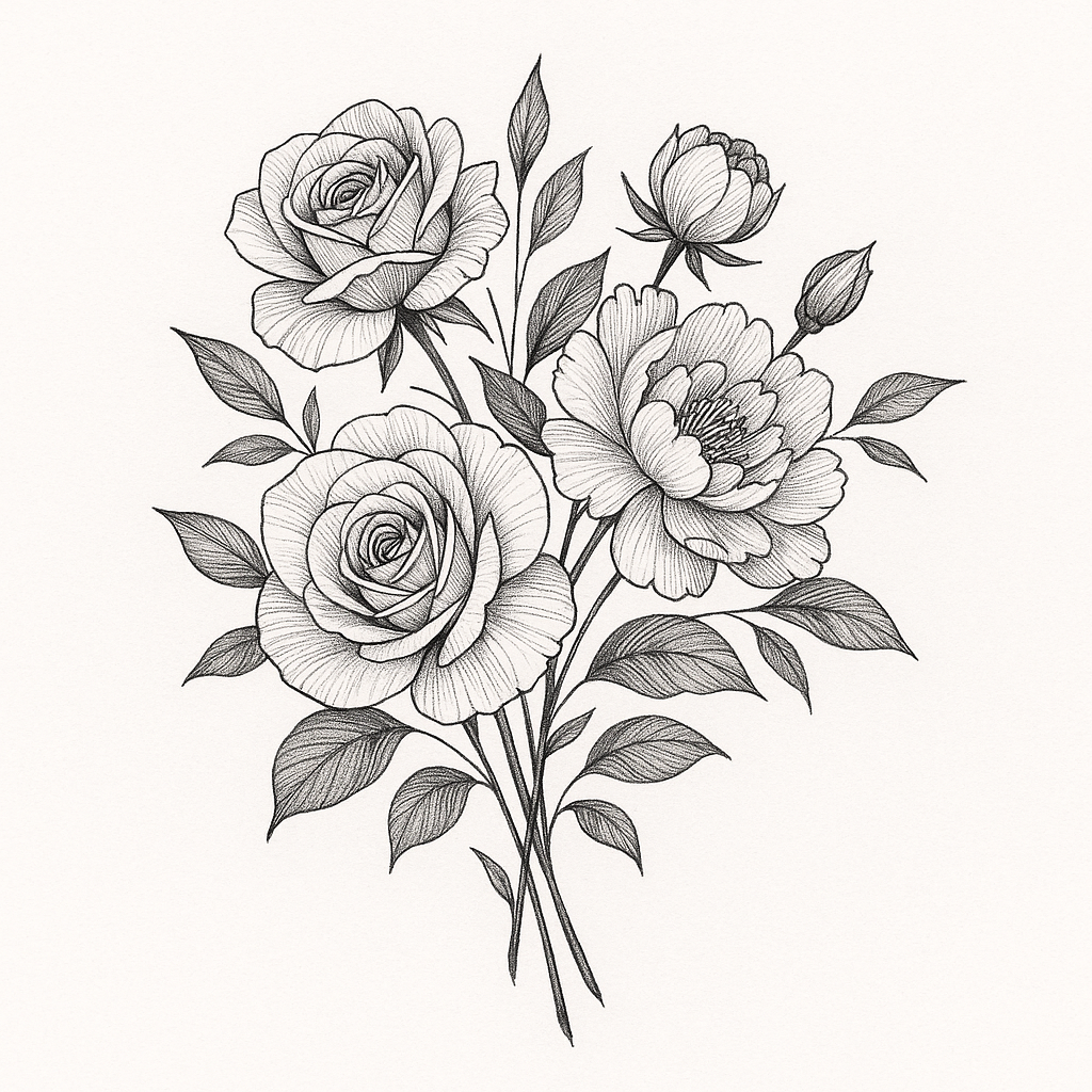 Стилизованный букет