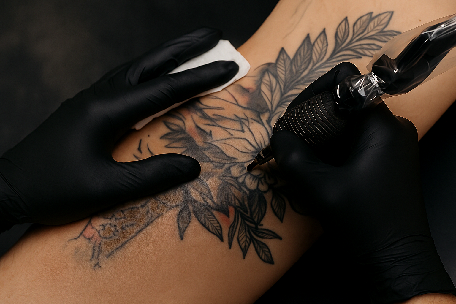 Исправление тату (Cover Up)